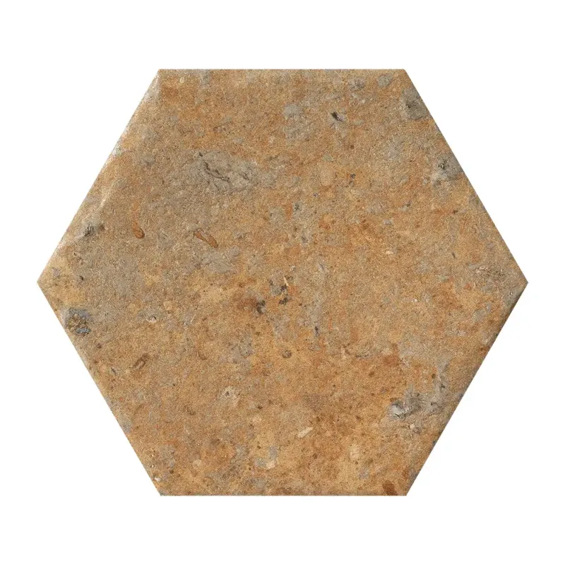 CIR Cotto del Campiano Giallo Umbria Esagona 15,8 x 18,3 cm Bodenfliese
